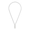 Thumbnail Image 0 of Gucci Tag Sterling Silver Chain ID Pendant Necklace