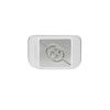 Thumbnail Image 2 of Gucci Tag Sterling Silver Engraved Logo & Square Ring (Size N-O)