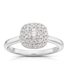 Thumbnail Image 0 of 18ct White Gold 0.50ct Diamond Round Cut Double Halo Ring