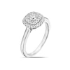 Thumbnail Image 1 of 18ct White Gold 0.50ct Diamond Round Cut Double Halo Ring