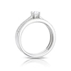Thumbnail Image 2 of 9ct White Gold 0.50ct Diamond Round Cut Solitaire Bridal Set