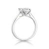 Thumbnail Image 2 of 14ct White Gold 0.33ct Diamond Princess Shape Cluster Ring