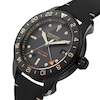 Thumbnail Image 3 of Bremont Supermarine S302 Jet Black Vintage Leather Strap Watch