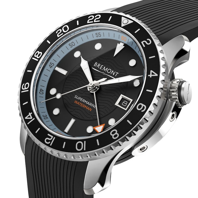 Bremont Waterman Apex II Black Rubber Strap Limited Edition Watch