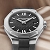 Thumbnail Image 5 of Baume & Mercier Riviera Ladies' Black Rubber Strap Watch