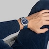 Thumbnail Image 5 of Baume & Mercier Riviera Men's Blue Rubber Strap Watch