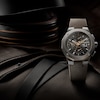 Thumbnail Image 6 of Baume & Mercier Riviera Men's Textured Grey Rubber Strap Watch