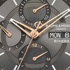 Thumbnail Image 7 of Baume & Mercier Riviera Men's Textured Grey Rubber Strap Watch