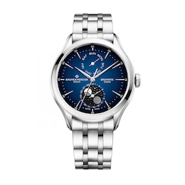 Baume & Mercier Clifton Men's Blue Dial Stainless Steel Bracelet Watch