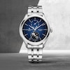 Thumbnail Image 1 of Baume & Mercier Clifton Men's Blue Dial Stainless Steel Bracelet Watch