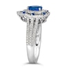 Thumbnail Image 1 of Le Vian Couture Platinum Blueberry Ceylon Sapphire & 0.45ct Diamond Pear Shape Ring