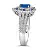 Thumbnail Image 1 of Le Vian Couture Platinum Blueberry Ceylon Sapphire & 0.45ct Diamond Pear Shape Ring