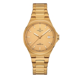 Certina DS-7 Gold Tone Dial & Bracelet Watch