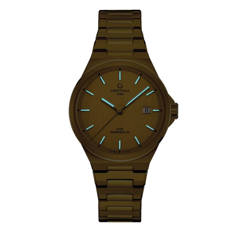 Main Image 5 of Certina DS-7 Gold Tone Dial & Bracelet Watch