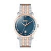 Thumbnail Image 1 of BOSS Principle Men's Blue Dial & Two Tone Bracelet Watch