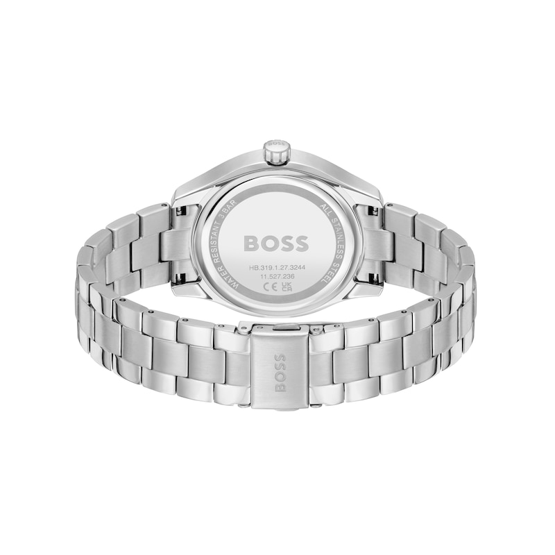 Main Image 3 of BOSS Lida Ladies' Grey Dial & Stainless Steel Bracelet Watch
