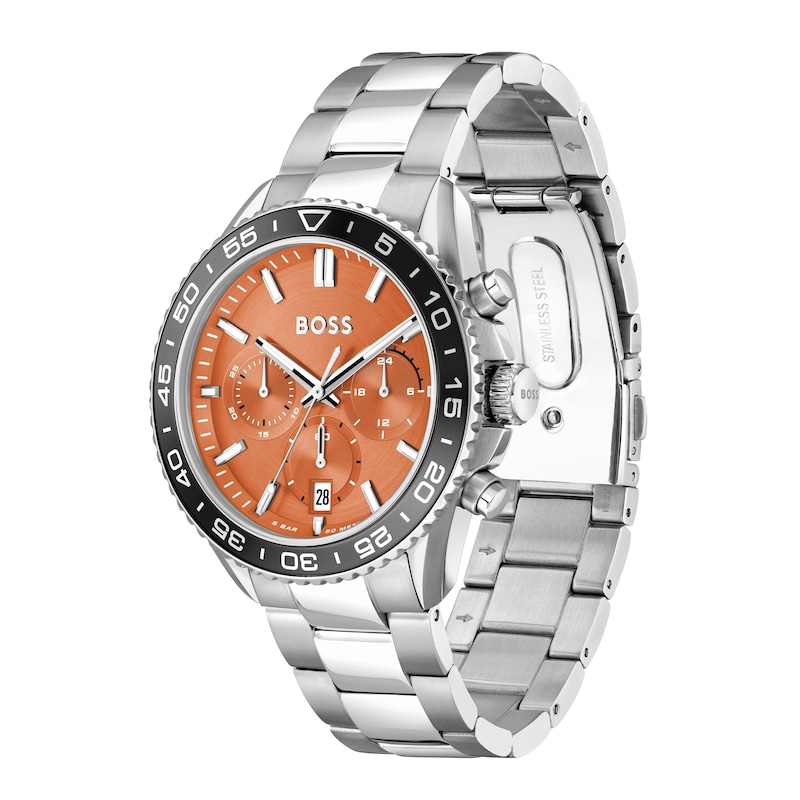 Main Image 2 of BOSS Runner Men's Chronograph Stainless Steel Bracelet Watch