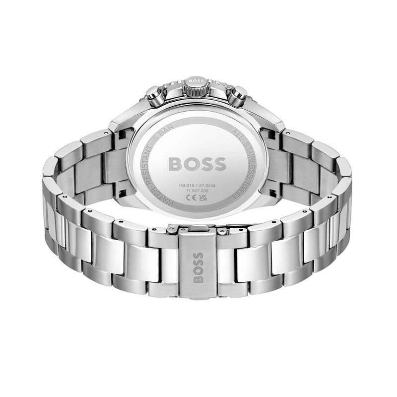 BOSS Runner Men's Chronograph Stainless Steel Bracelet Watch