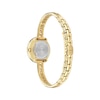 Thumbnail Image 1 of Versace La Greca Ladies' Gold-Tone Stainless Steel Bracelet Watch