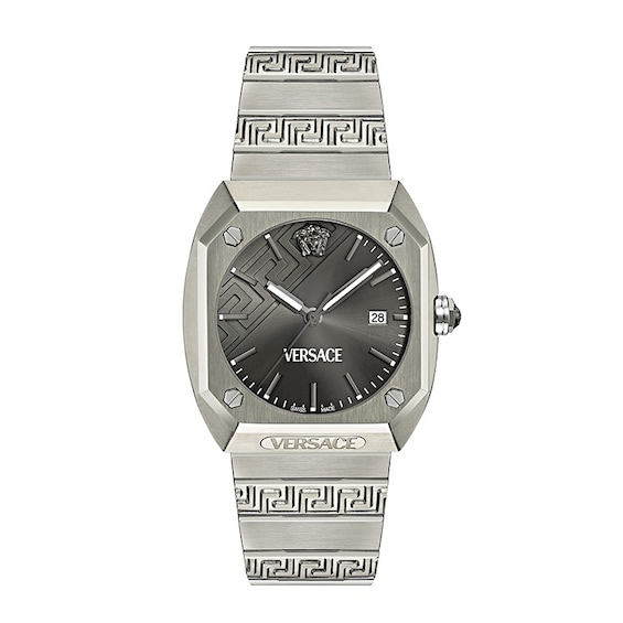 Men's Versace Antares Grey Titanium Bracelet Watch