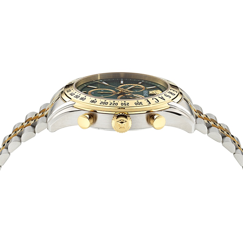 Main Image 3 of Versace Chrono Master Men's Two Tone Bracelet Watch