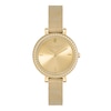 Thumbnail Image 1 of Olivia Burton Vintage Bead Gold Tone Mesh Bracelet Watch