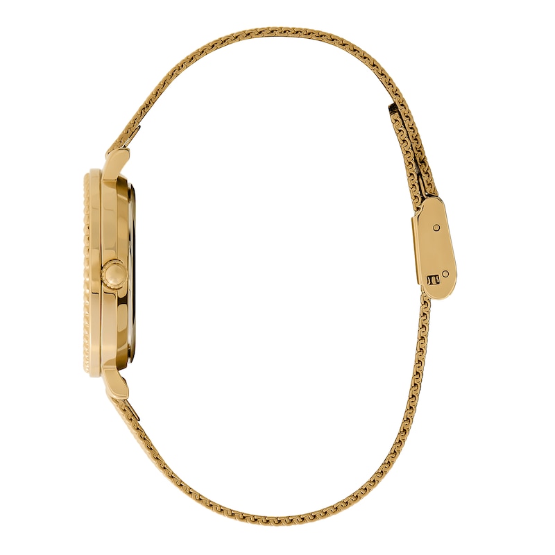 Main Image 3 of Olivia Burton Vintage Bead Gold Tone Mesh Bracelet Watch