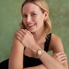Thumbnail Image 6 of Olivia Burton Vintage Bead Gold Tone Mesh Bracelet Watch