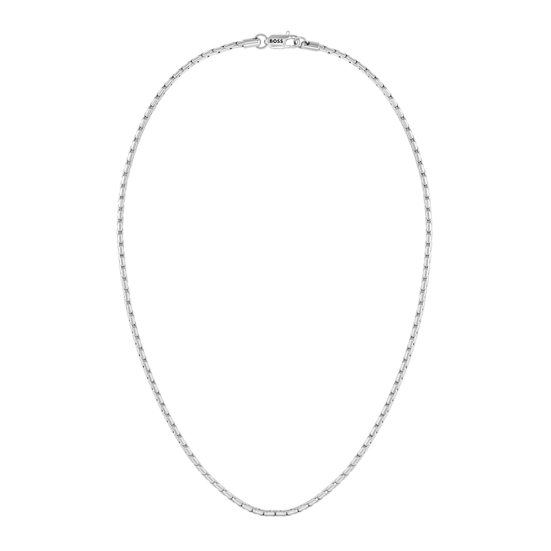 BOSS Evan Men's Stainless Steel 22 Inch Necklace