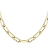 Thumbnail Image 1 of BOSS Halia Ladies' Gold-Tone IP 16 Inch Link Chain Necklace