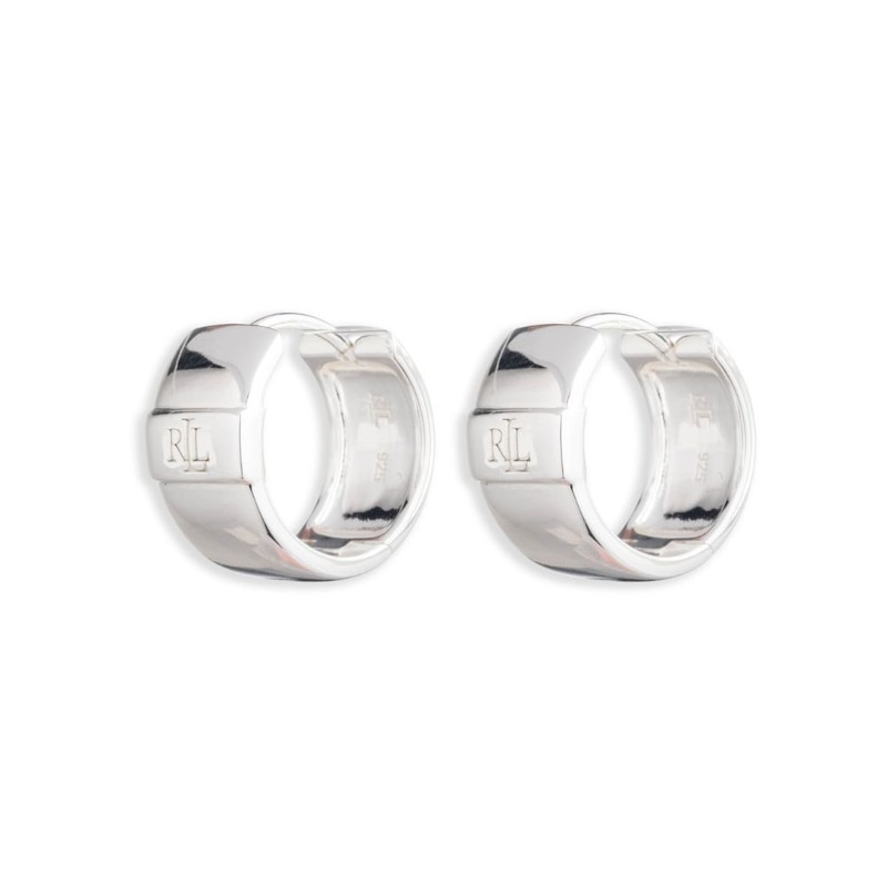 Lauren Ralph Lauren Sterling Silver 16mm Hoop Earrings