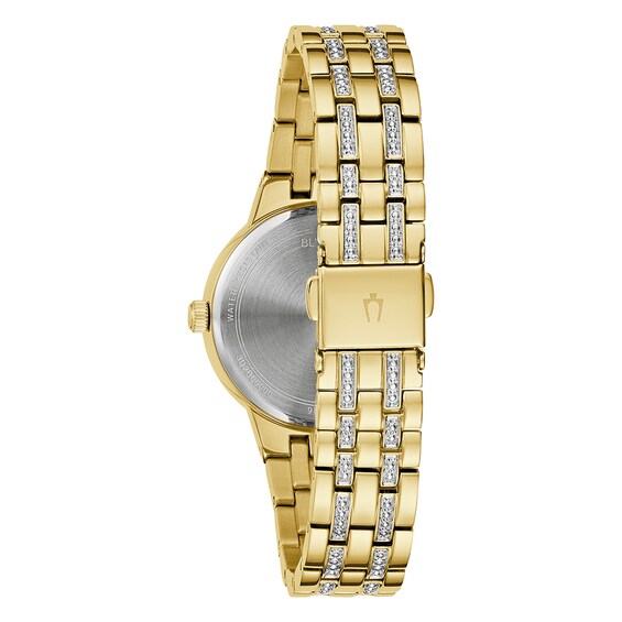 Bulova Phantom Women's Gold Tone Bracelet Watch Ernest Jones