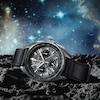Thumbnail Image 4 of Bulova Lunar Pilot Men's Black Leather Strap Limited Edition Watch