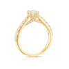 Thumbnail Image 3 of 18ct Yellow Gold 1ct Diamond Round Cut Four Claw Solitaire Ring