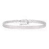Thumbnail Image 1 of Sterling Silver Flat Herringbone Chain Bracelet