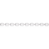 Thumbnail Image 2 of Sterling Silver 7" Flat Bead Chain Bracelet