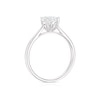Thumbnail Image 2 of Sterling Silver Cubic Zirconia Round Cut Solitaire Ring