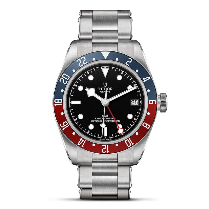 Tudor Black Bay GMT Men's Stainless Steel Bracelet Watch