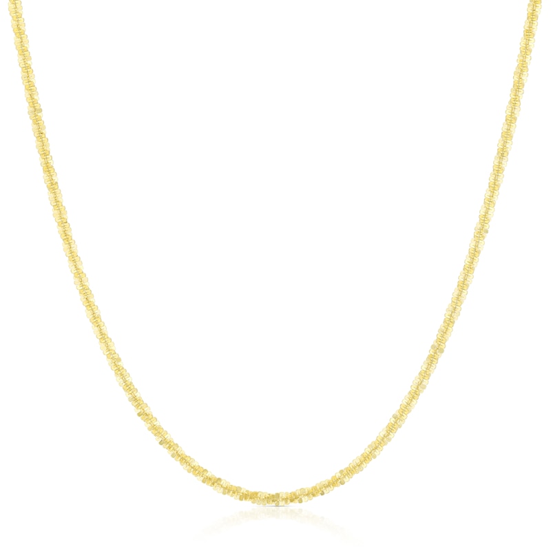 Main Image 1 of 9ct Yellow Gold 18" Tocalle Chain Necklace
