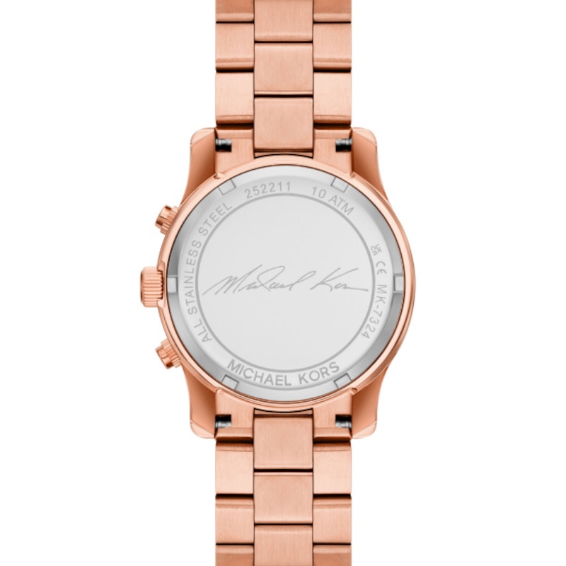 Main Image 4 of Michael Kors Runway Ladies' Rose Gold-Tone Bracelet Watch