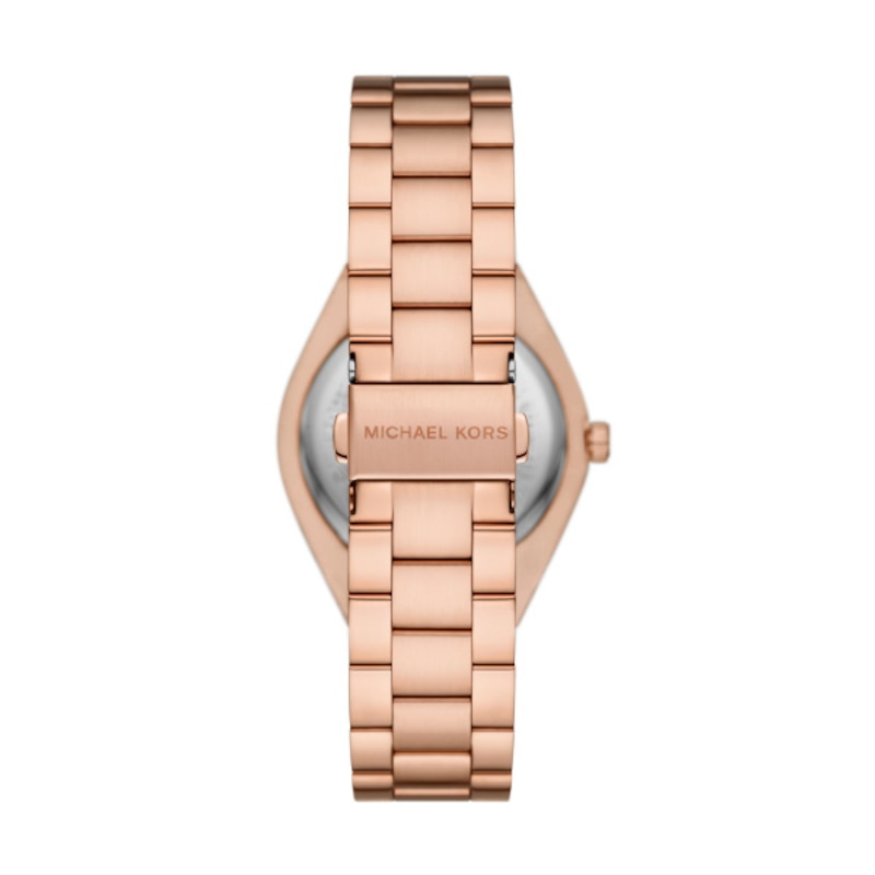 Main Image 2 of Michael Kors Lennox Pink Dial & Rose Gold Tone Bracelet Watch