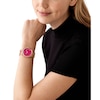 Thumbnail Image 4 of Michael Kors Lennox Pink Dial & Rose Gold Tone Bracelet Watch