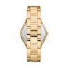 Thumbnail Image 2 of Michael Kors Runway Gold Tone Curb Chain Bracelet Watch
