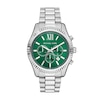 Thumbnail Image 0 of Michael Kors Lexington Men's Green Dial & Stainless Steel Watch