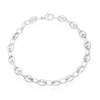 Thumbnail Image 0 of Sterling Silver 7.25 Inch Puffed Anchor Chain Bracelet