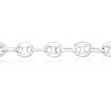 Thumbnail Image 1 of Sterling Silver 7.25 Inch Puffed Anchor Chain Bracelet