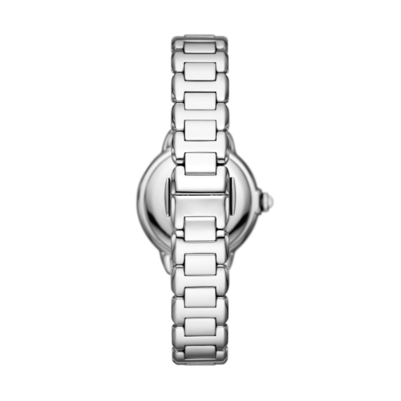 Emporio Armani Ladies' Mother Of Pearl Dial & Steel Bracelet Watch