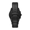 Thumbnail Image 1 of Emporio Armani Men's Chronograph Black Leather Strap Watch