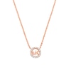 Thumbnail Image 0 of Michael Kors MK 14ct Rose Gold Plated Sterling Silver Pendant