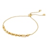 Thumbnail Image 0 of Michael Kors 14ct Gold Plated Sterling Silver 8.5 Inch Bolo Bracelet